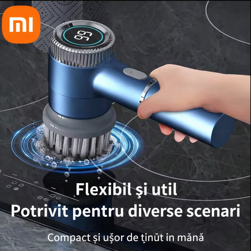 Perie Electrică Xiaomi pentru Curățare – Protejează Unghiile ⭐ Curățenie Rapidă Fără Efort